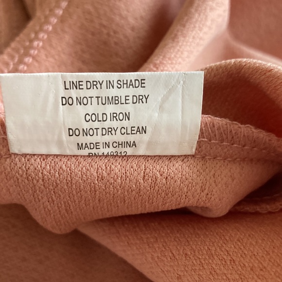 Selfie Leslie Sorry Not Sorry Wide Strap Flounce Dress Blush Medium - Picture 12 of 13